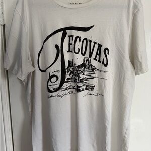 Tecovas Off-White Graphic Tee for Men